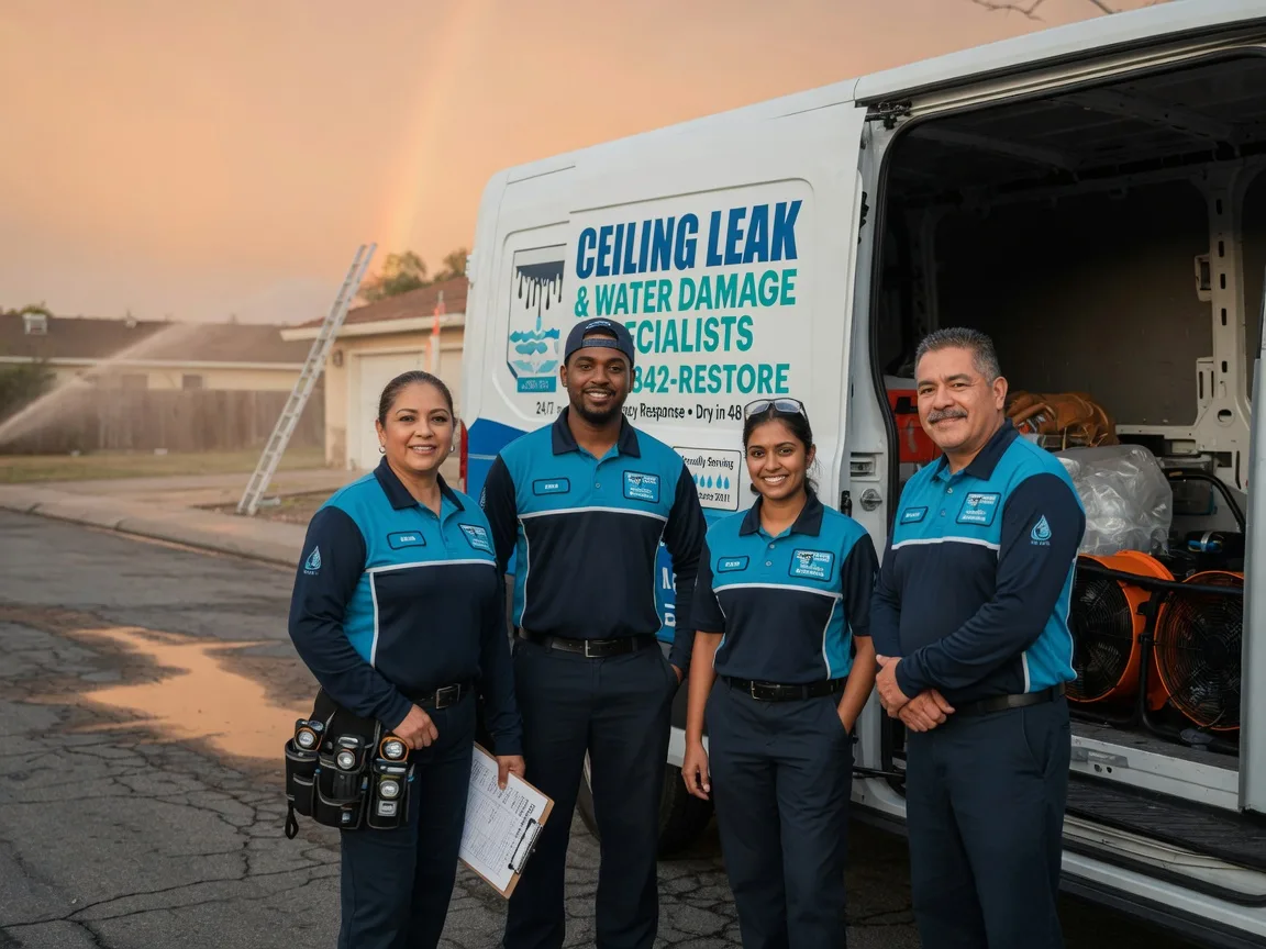 Ceiling Leak Cleanup company in Columbiaville, MI